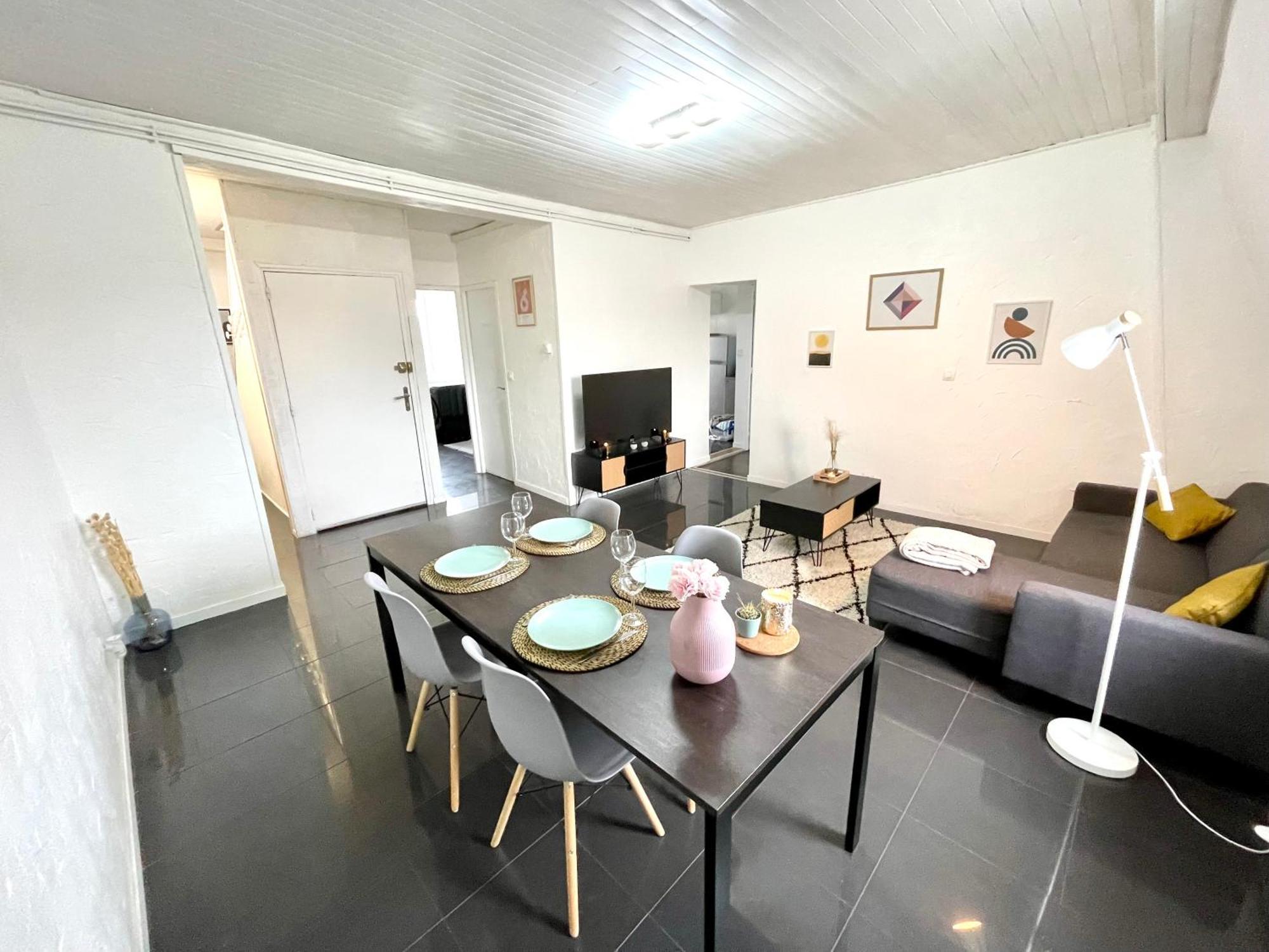 Appartement Duplex 90M2 - 3 Chambres - Мюлуз Екстериор снимка